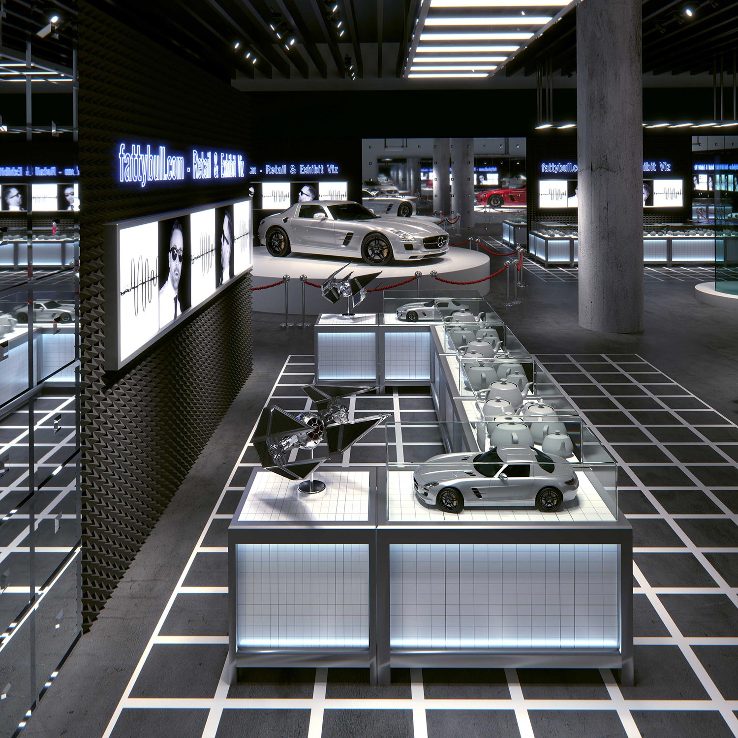 3D Visualizer Exhibit-Design-&-Retail-Design-Visualization